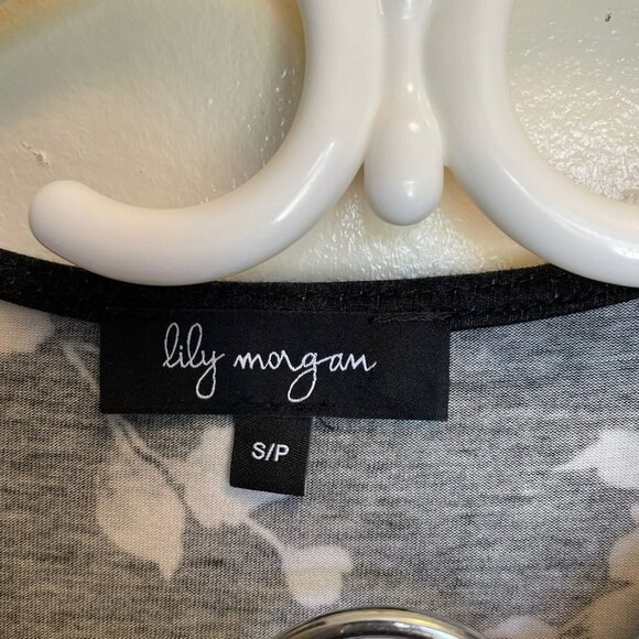 𝅺LILY Morgan Floral Boho Casual Summer Tunic Top Blouse, Size S/P - Picture 3 of 4